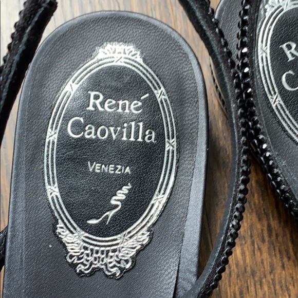 René Caovilla Swarovski Crystals Embellished Sandals - Picture 9 of 15